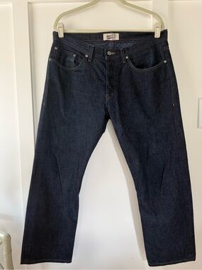 Naked & Famous Denim Relaxed Jeans in Dark Indigo